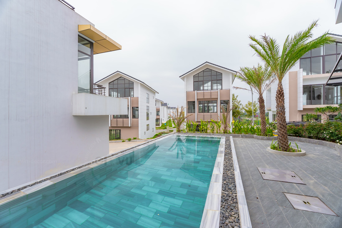 Bàn giao nội thất biệt thự Lagecy Hill Lương Sơn Hòa Bình 350m2 4