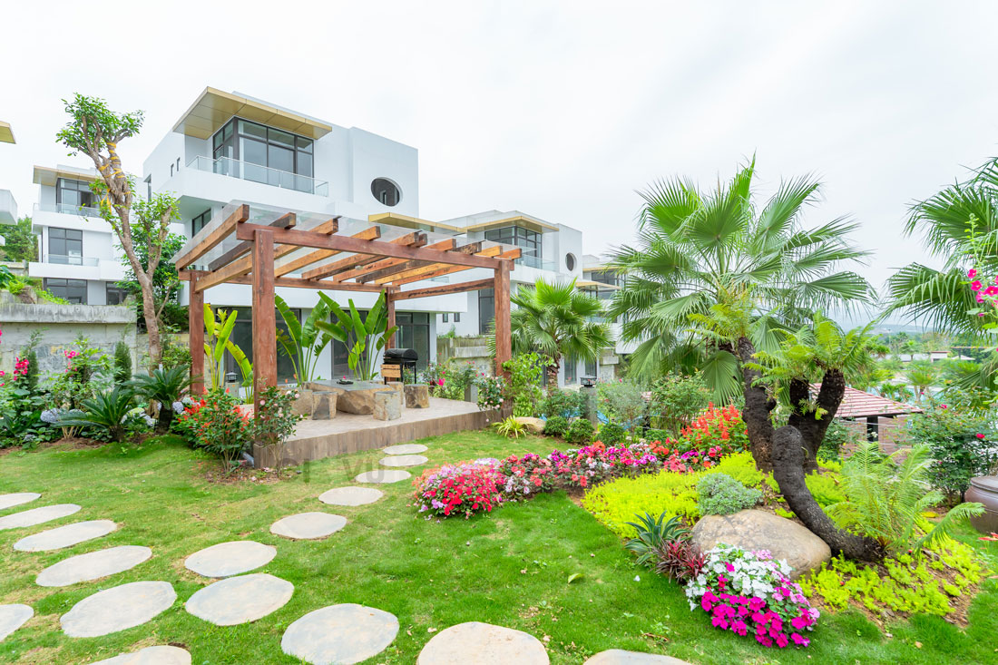 Bàn giao nội thất biệt thự Lagecy Hill Lương Sơn Hòa Bình 350m2 5