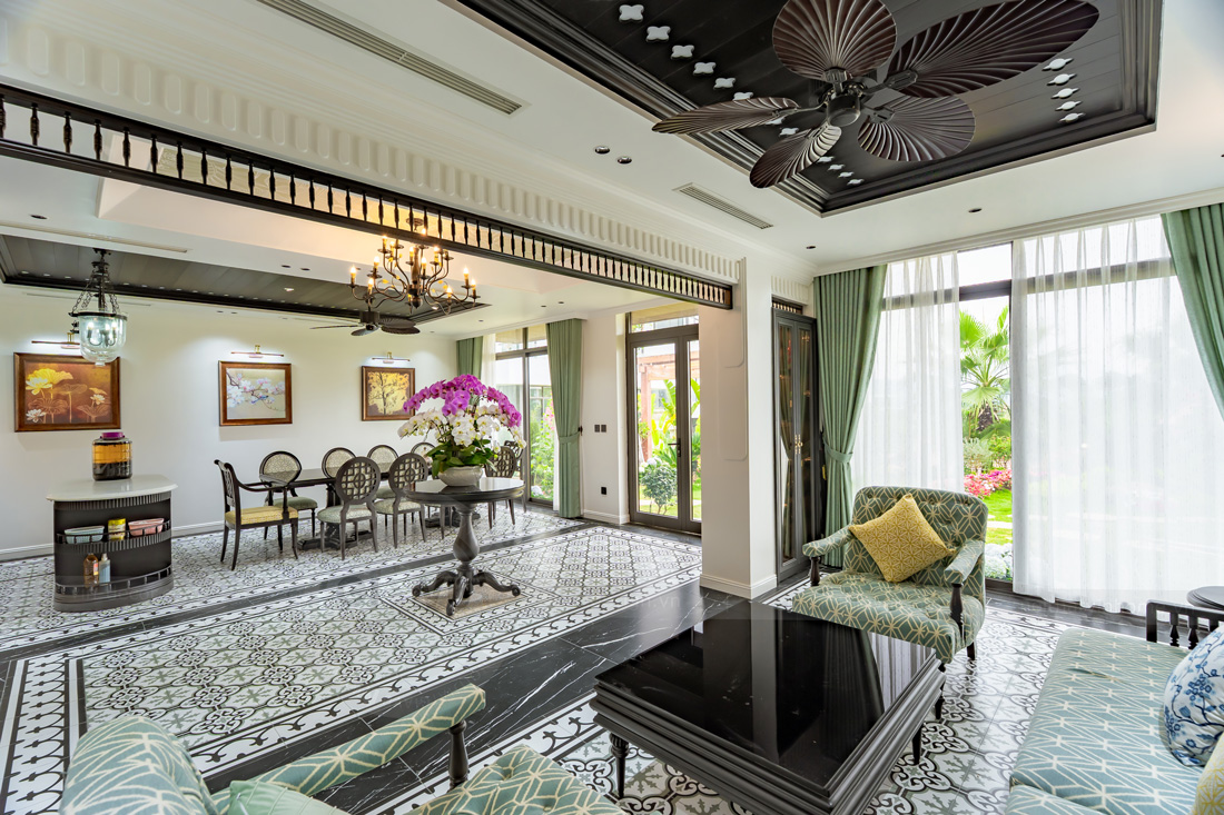 Bàn giao nội thất biệt thự Lagecy Hill Lương Sơn Hòa Bình 350m2 8