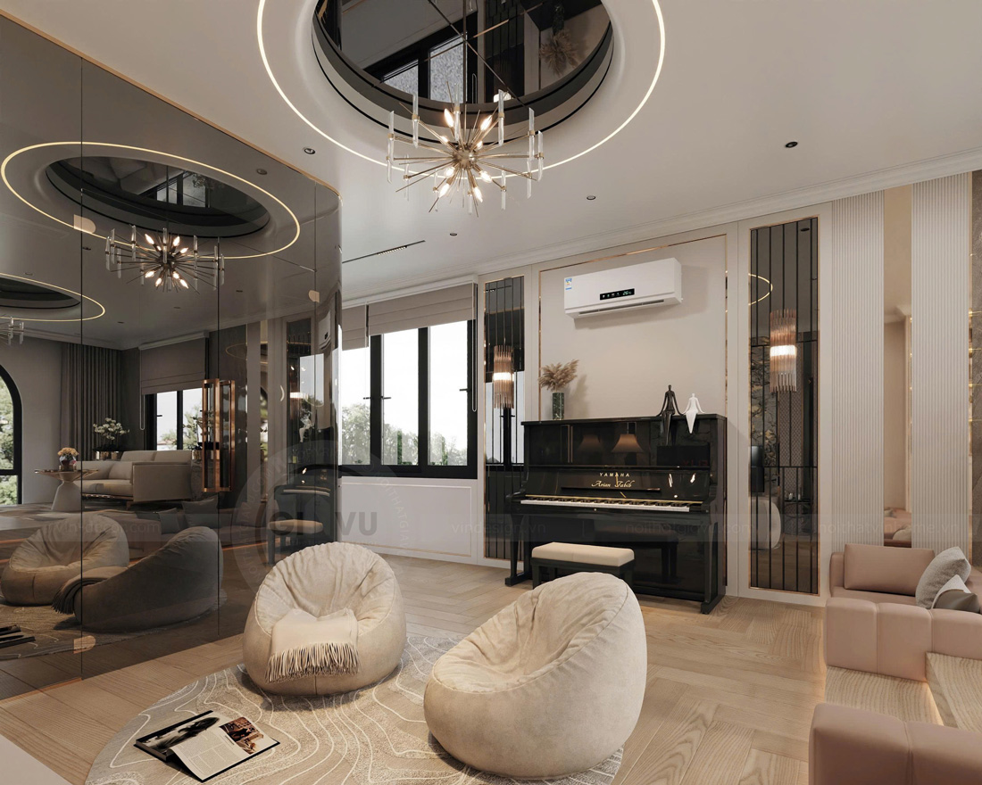 thiết kế biệt thự liền kề Vinhomes Cổ Loa căn 70m2 32