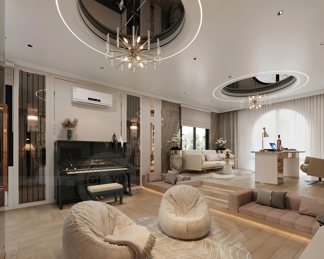 thiết kế biệt thự liền kề Vinhomes Cổ Loa căn 70m2 37