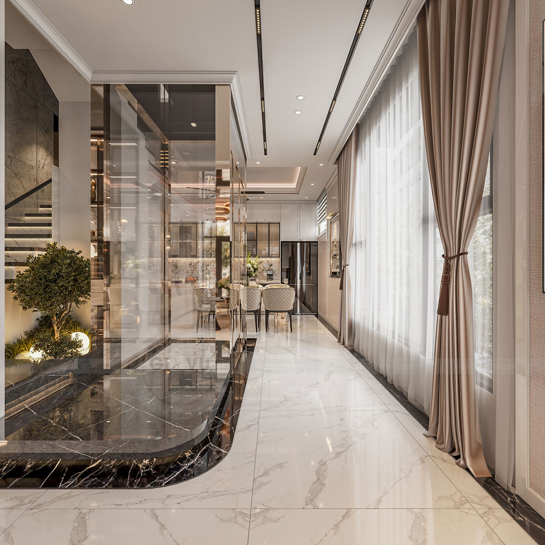 thiết kế biệt thự liền kề Vinhomes Cổ Loa căn 70m2 6