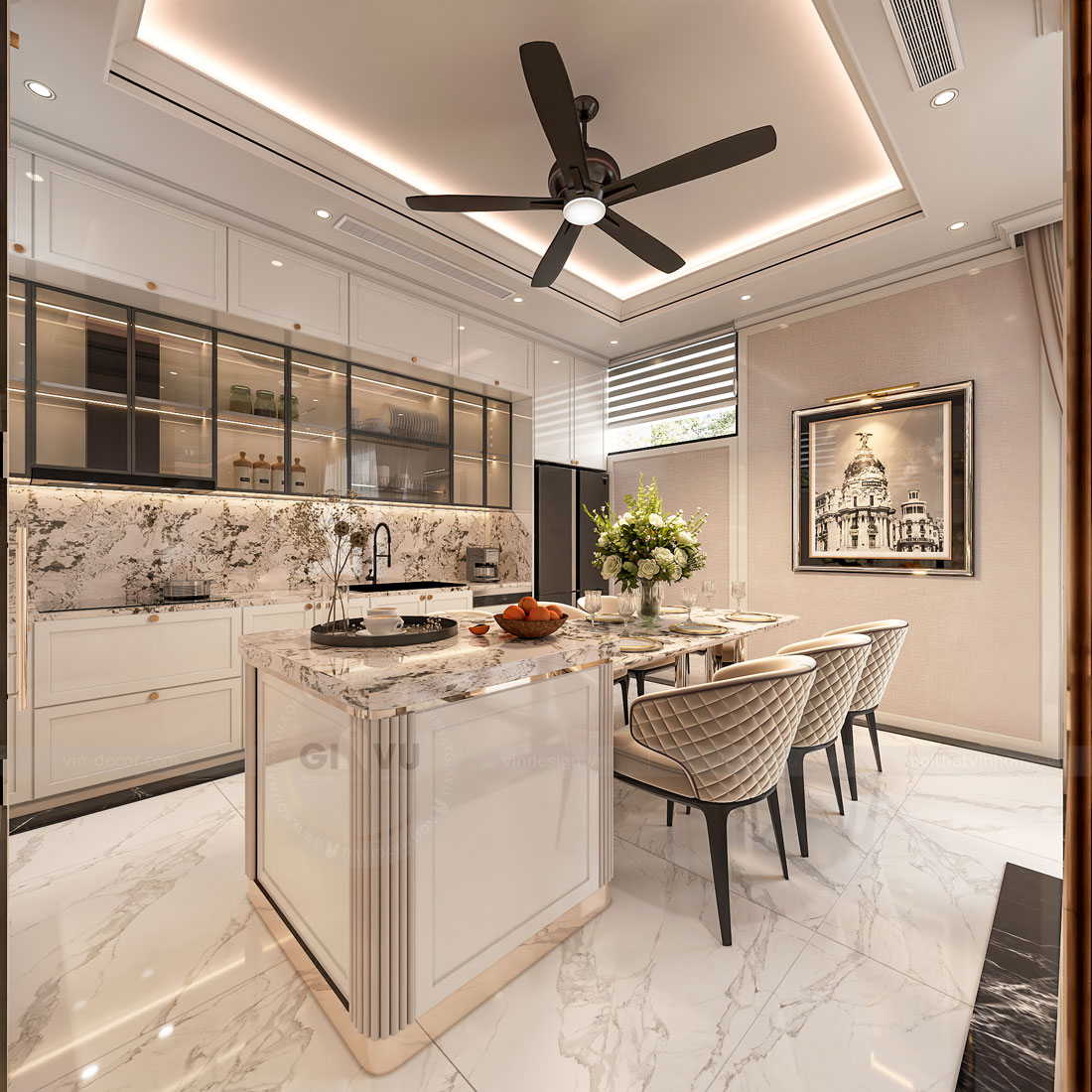 thiết kế biệt thự liền kề Vinhomes Cổ Loa căn 70m2 9