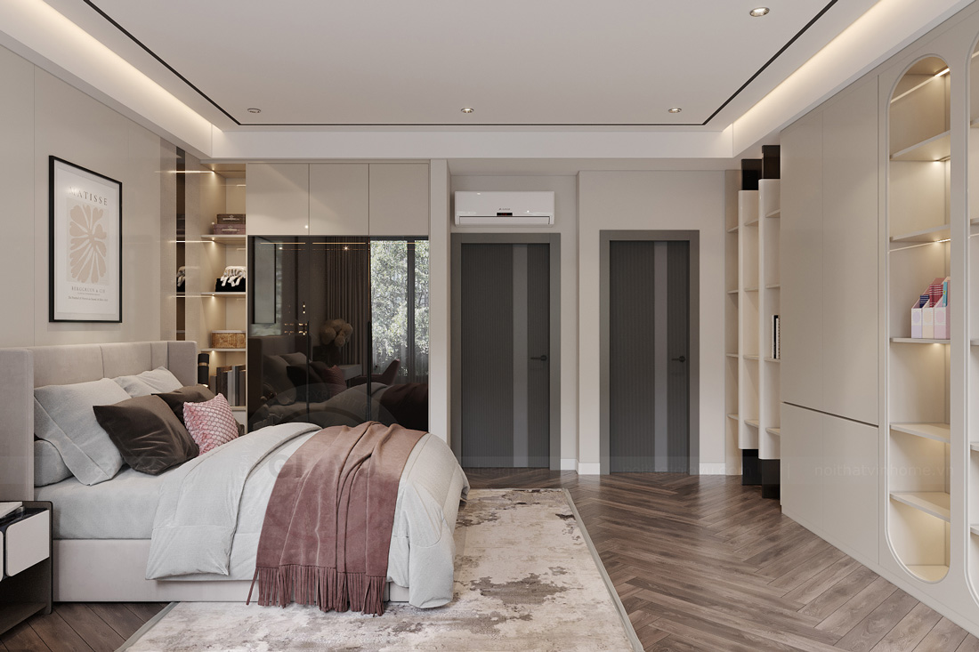 thiết kế nhà phố 5 tầng hiện đại diện tích 100m2 12
