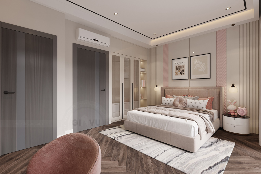 thiết kế nhà phố 5 tầng hiện đại diện tích 100m2 17