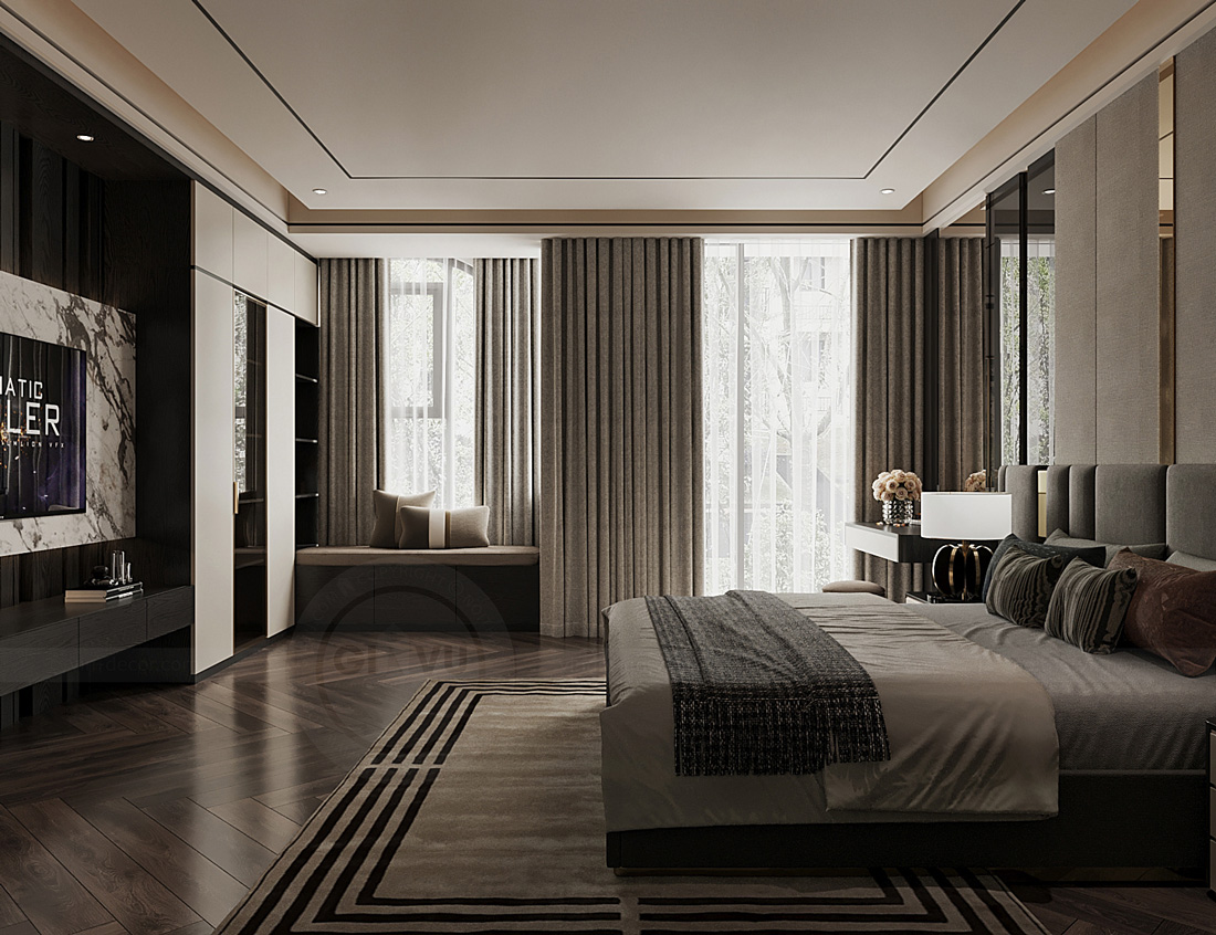 thiết kế nhà phố 5 tầng hiện đại diện tích 100m2 23