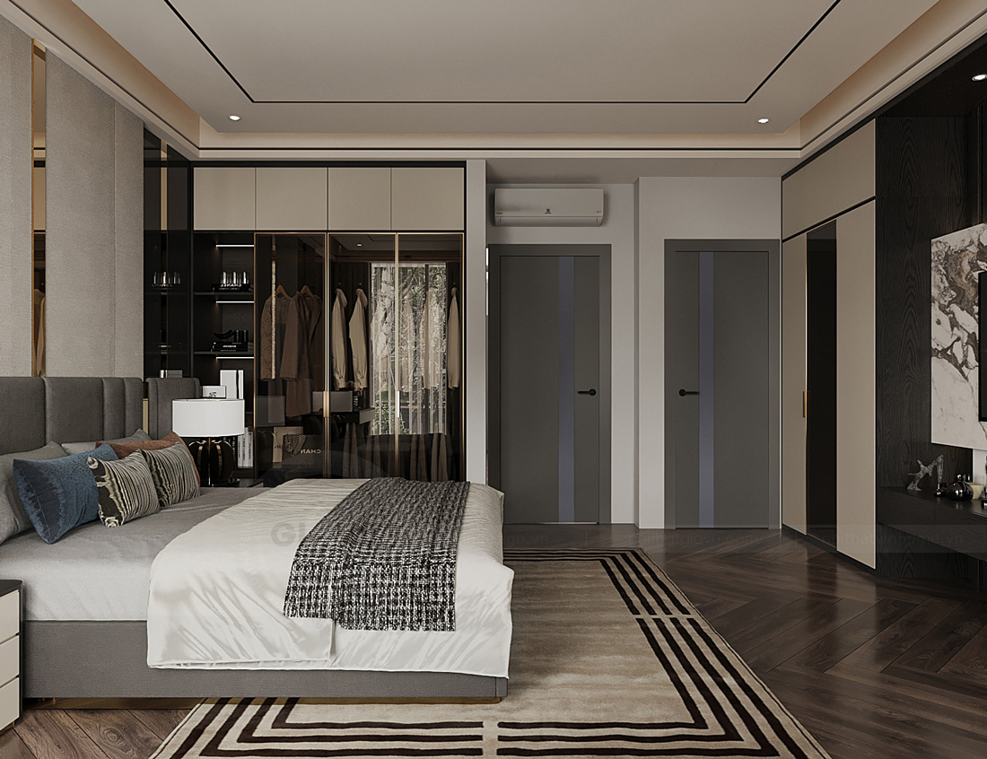 thiết kế nhà phố 5 tầng hiện đại diện tích 100m2 25