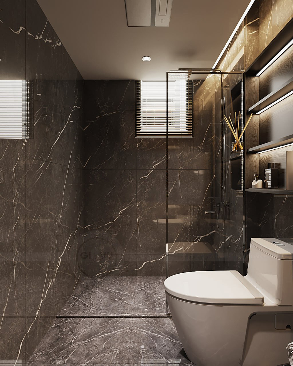 thiết kế nhà phố 5 tầng hiện đại diện tích 100m2 27