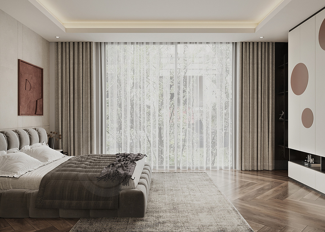 thiết kế nhà phố 5 tầng hiện đại diện tích 100m2 31