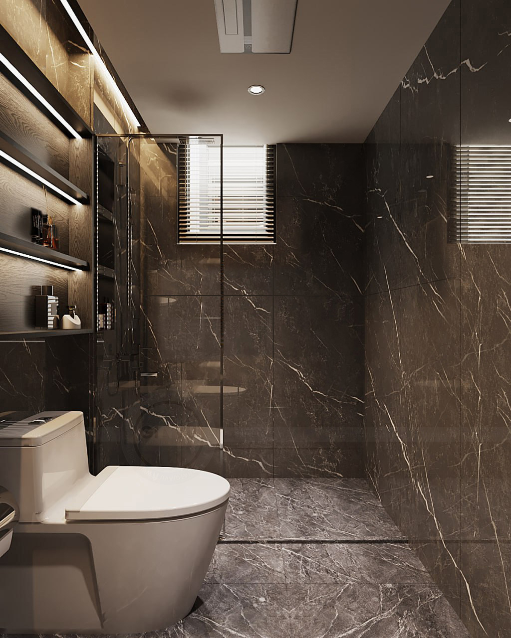 thiết kế nhà phố 5 tầng hiện đại diện tích 100m2 33