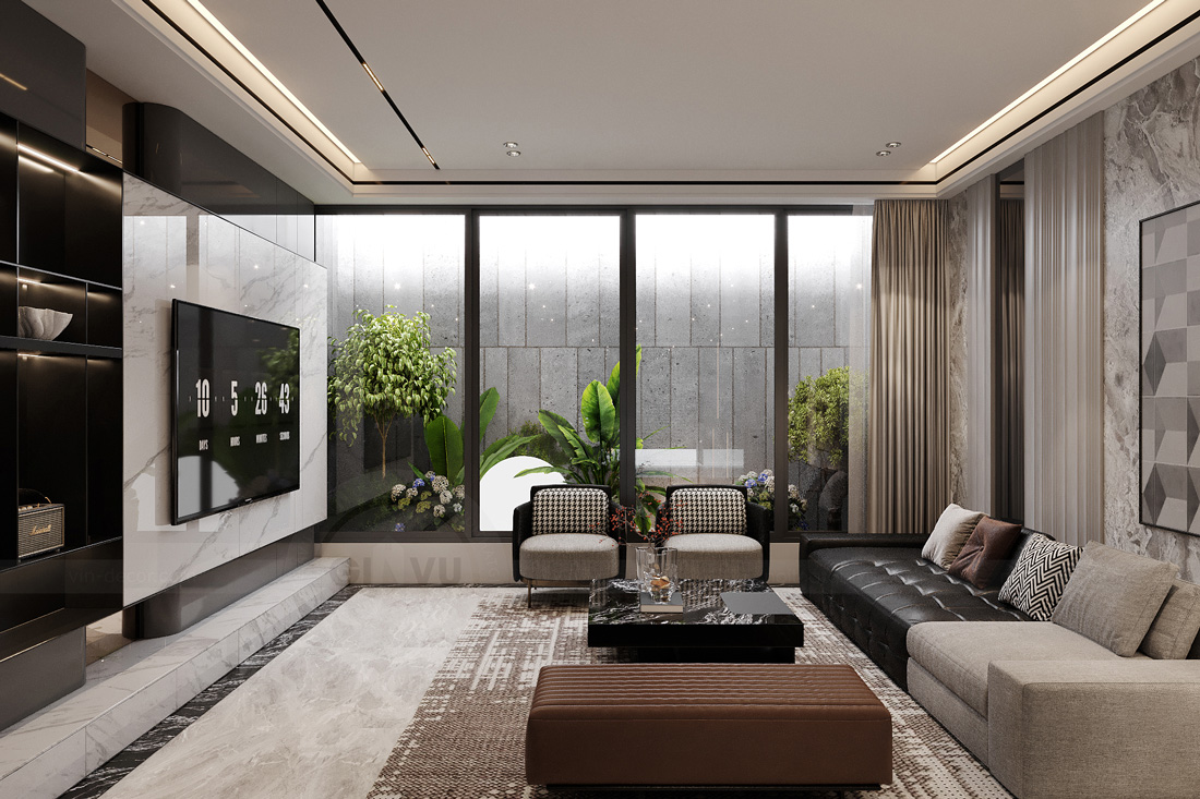 thiết kế nhà phố 5 tầng hiện đại diện tích 100m2 7