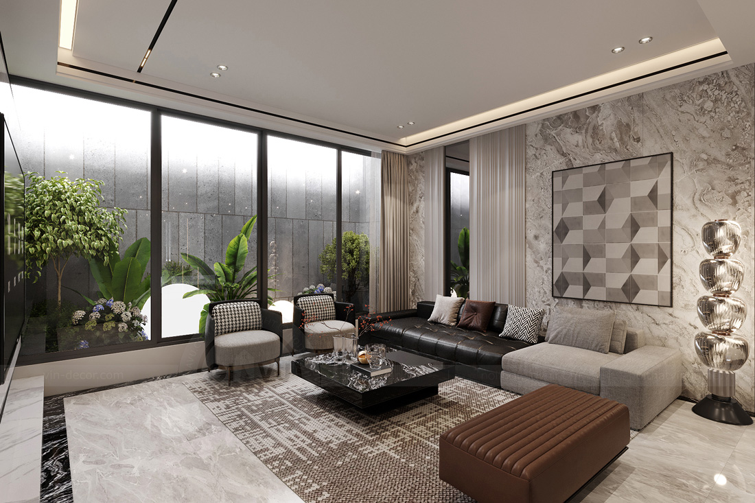 thiết kế nhà phố 5 tầng hiện đại diện tích 100m2 8