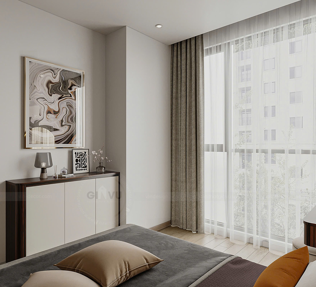 thiết kế nội thất căn hộ The Canopy Residences 3Pn 65m2 12