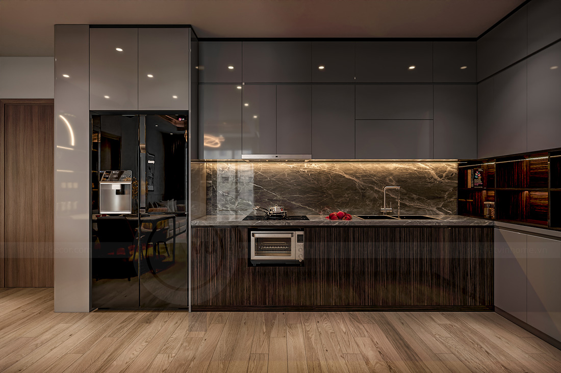 thiết kế nội thất căn hộ The Canopy Residences 3Pn 65m2 8