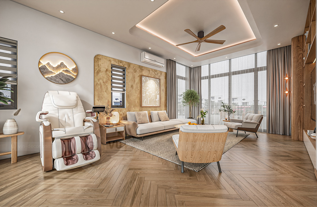 thiết kế thi công biệt thự legacy Hill 10