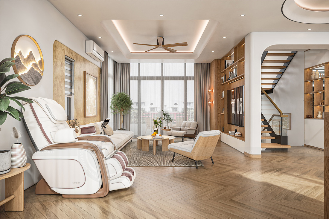 thiết kế thi công biệt thự legacy Hill 13