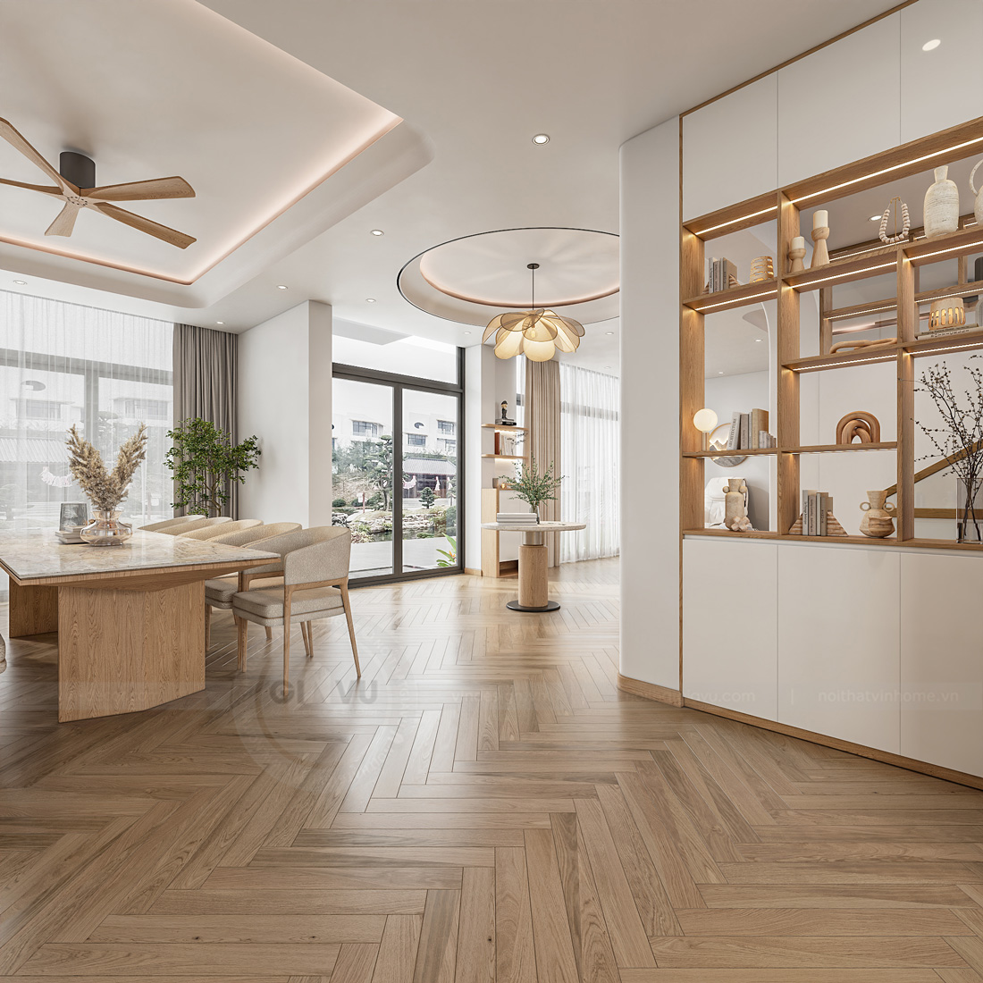 thiết kế thi công biệt thự legacy Hill 16