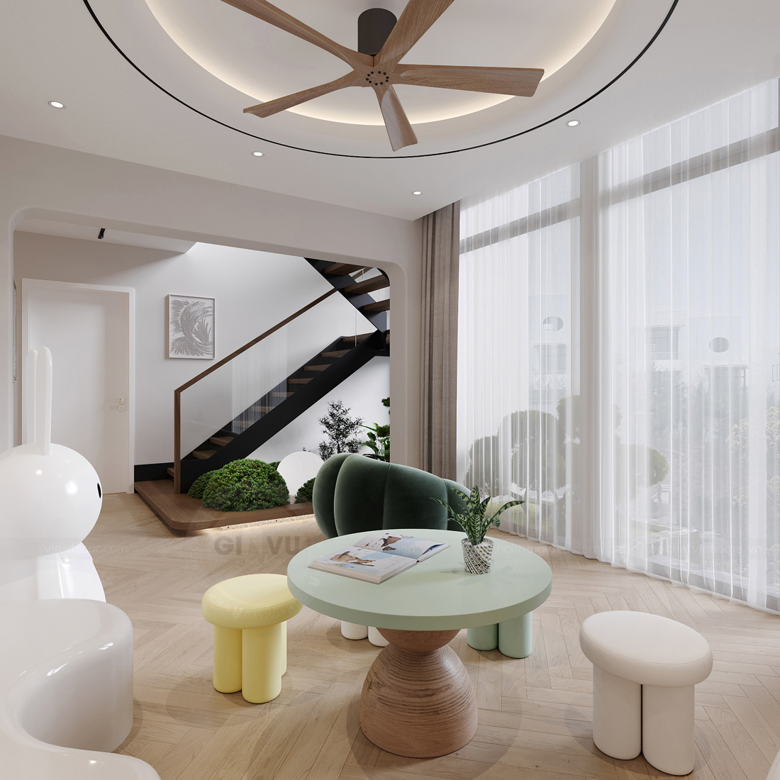 thiết kế thi công biệt thự legacy Hill 22
