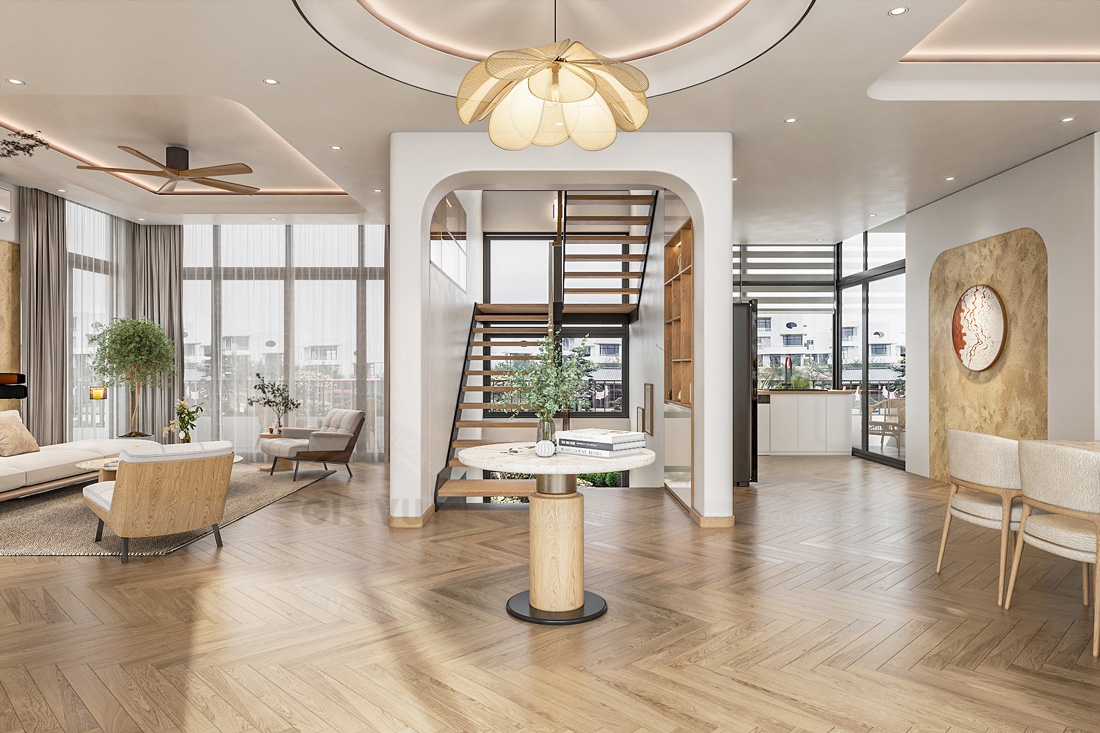 thiết kế thi công biệt thự legacy Hill 5