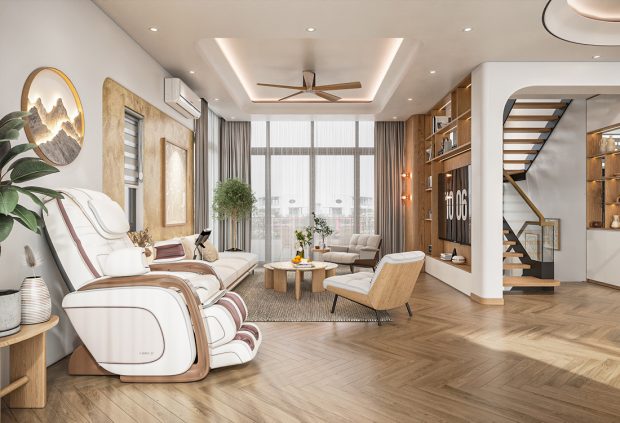 Thiết kế thi công biệt thự Legacy Hill 350m2 – Nhà anh Tùng