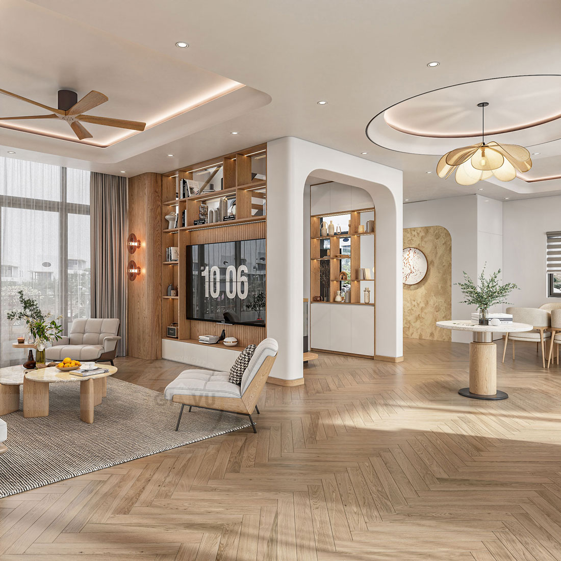 thiết kế thi công biệt thự legacy Hill 7