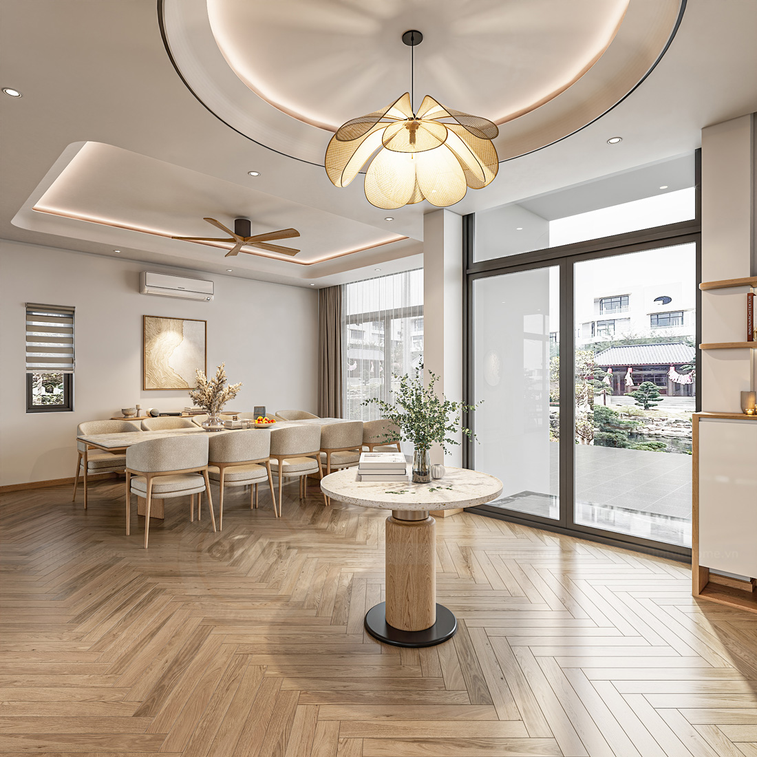 thiết kế thi công biệt thự legacy Hill 9