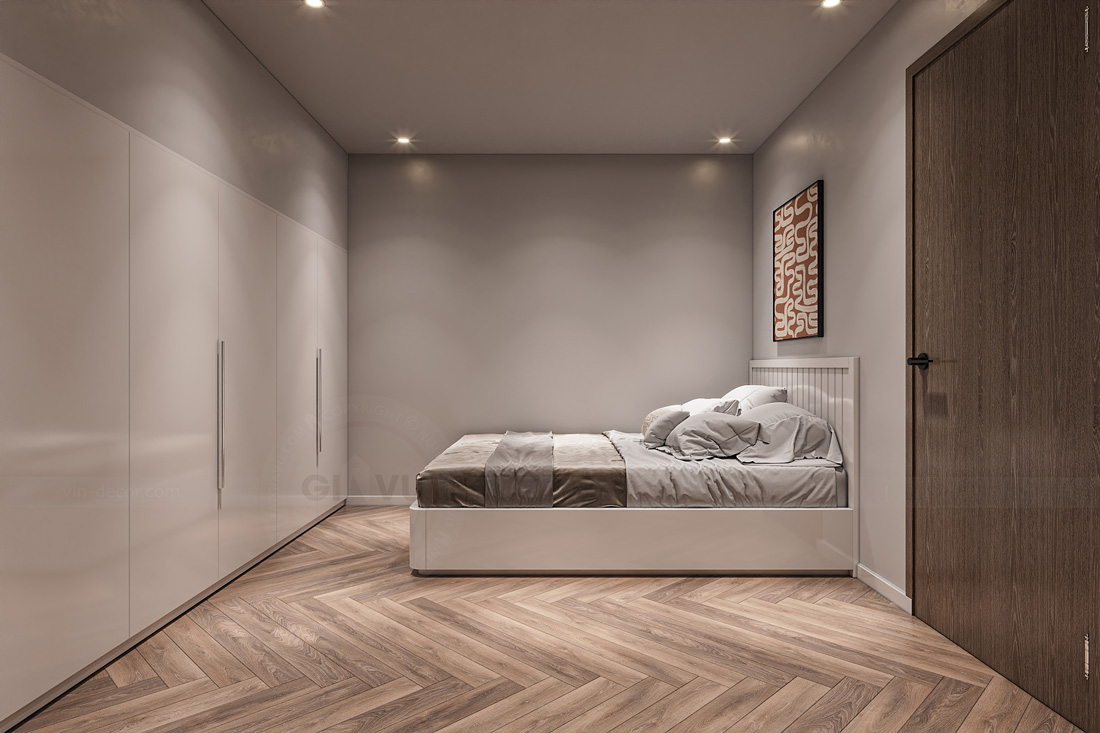 thiết kế nội thất biệt thự tứ lập Vinhomes Ocean Park - A Kiên 31