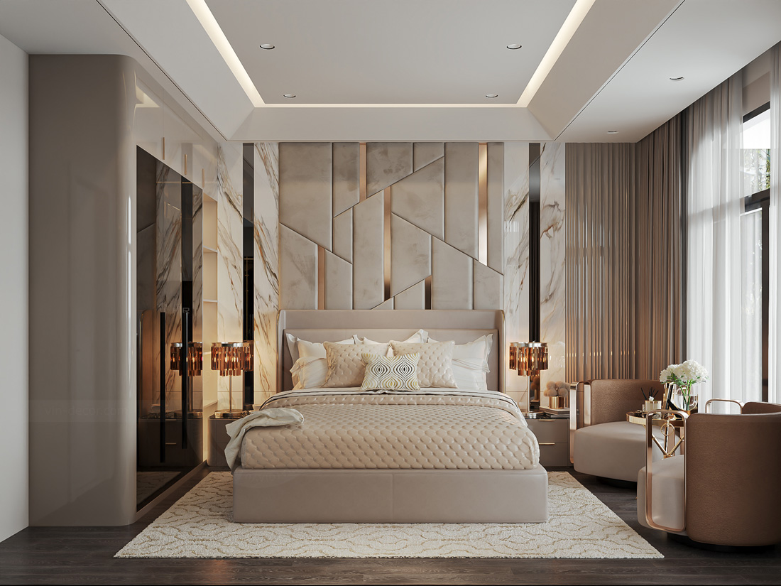 thiết kế thi công nội thất nhà phố 3 tầng nhà chị Thảo 14