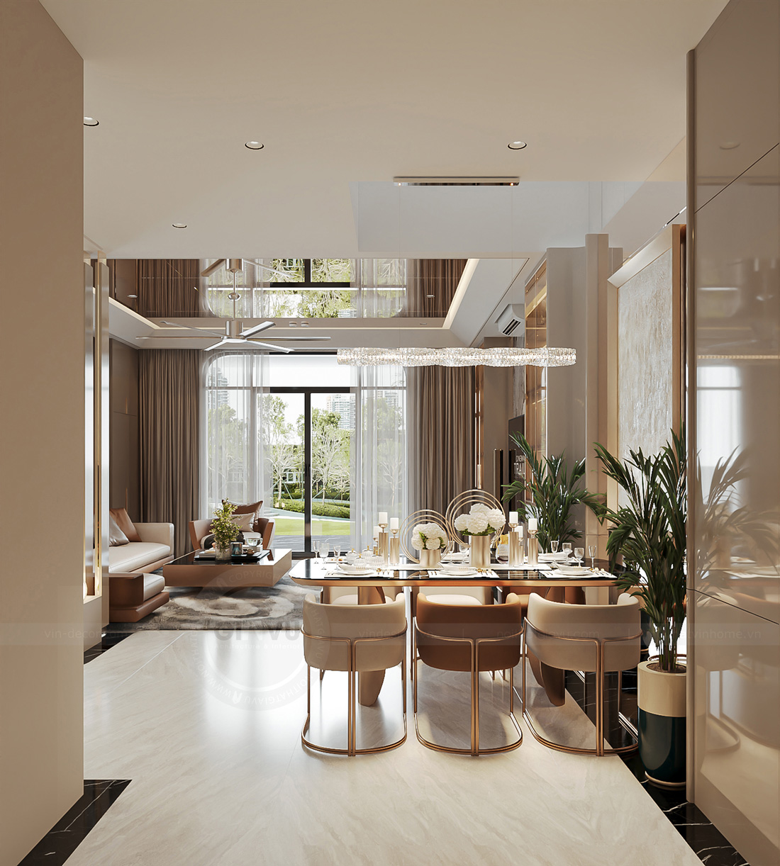 thiết kế thi công nội thất nhà phố 3 tầng nhà chị Thảo 8