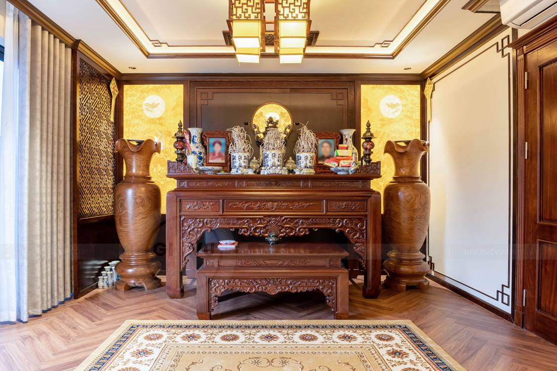 thi công hoàn thiện biệt thự An Vượng Villa nhà anh Phương 17