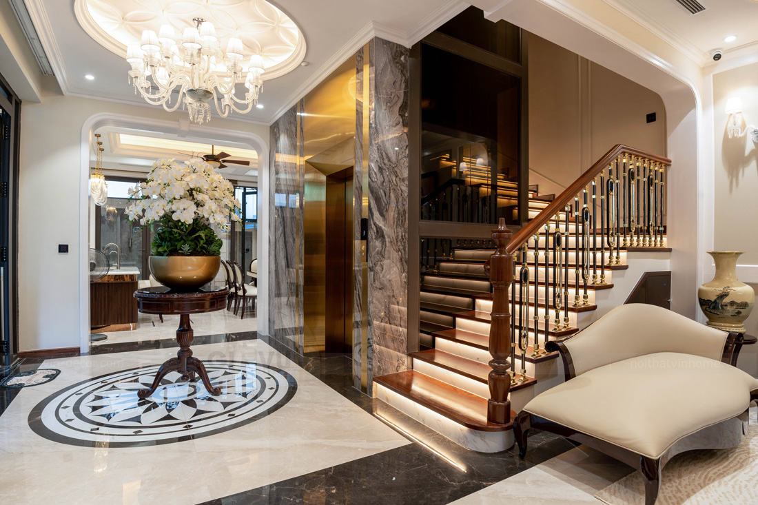 thi công hoàn thiện biệt thự An Vượng Villa nhà anh Phương 5