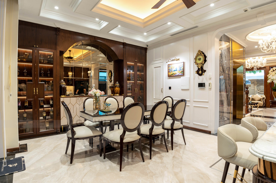 thi công hoàn thiện biệt thự An Vượng Villa nhà anh Phương 6