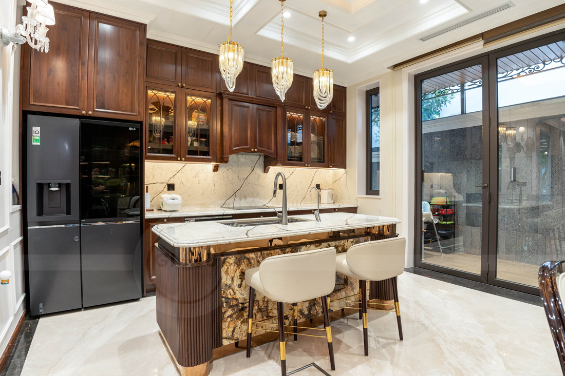 thi công hoàn thiện biệt thự An Vượng Villa nhà anh Phương 8