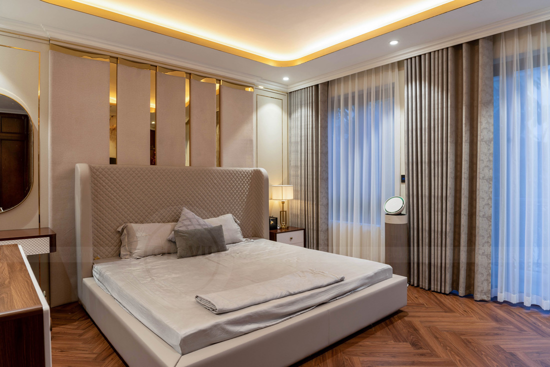 thi công hoàn thiện biệt thự An Vượng Villa nhà anh Phương 9