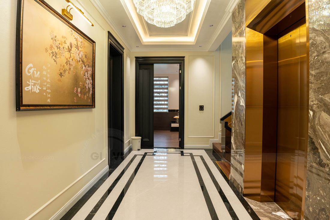 thi công nội thất cao cấp tại Thái Bình - Biệt thự 450m2 13