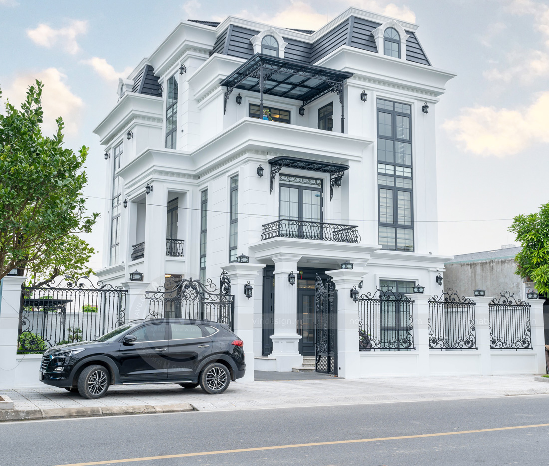 thi công nội thất cao cấp tại Thái Bình - Biệt thự 450m2 18