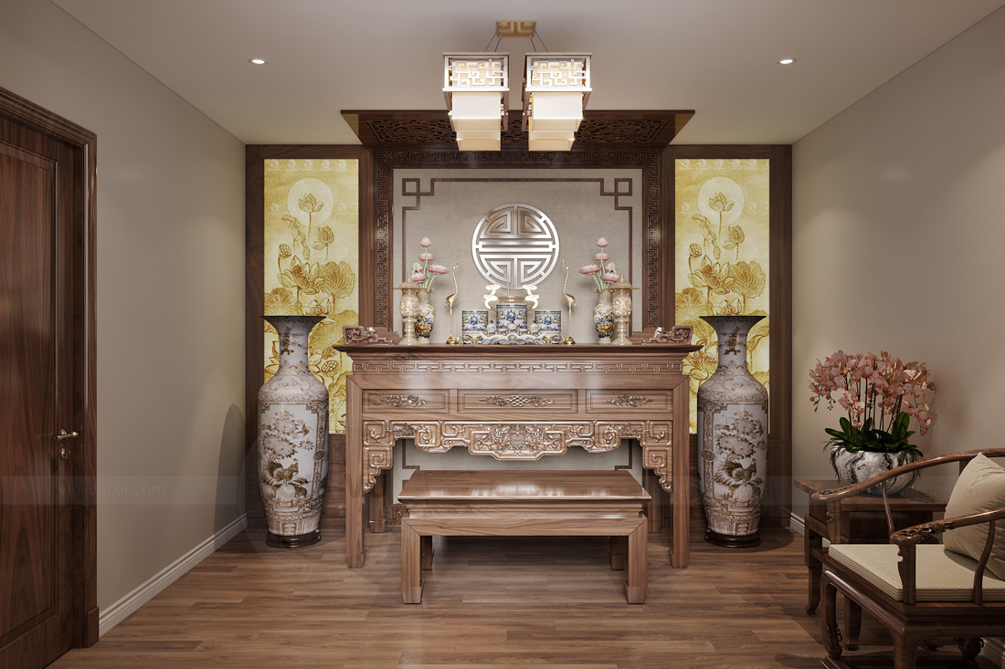 thiết kế biệt thự bán hầm tân cổ điển nhà anh Trung 53