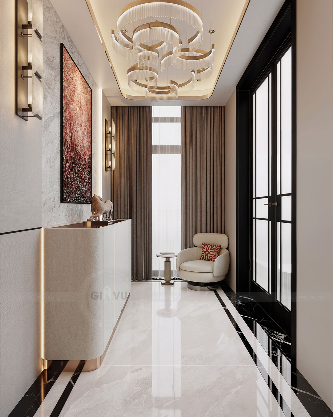 thiết kế nội thất biệt thự Legacy Hill nhà anh Hoàng 10