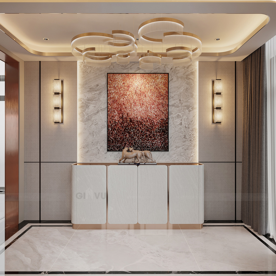 thiết kế nội thất biệt thự Legacy Hill nhà anh Hoàng 11