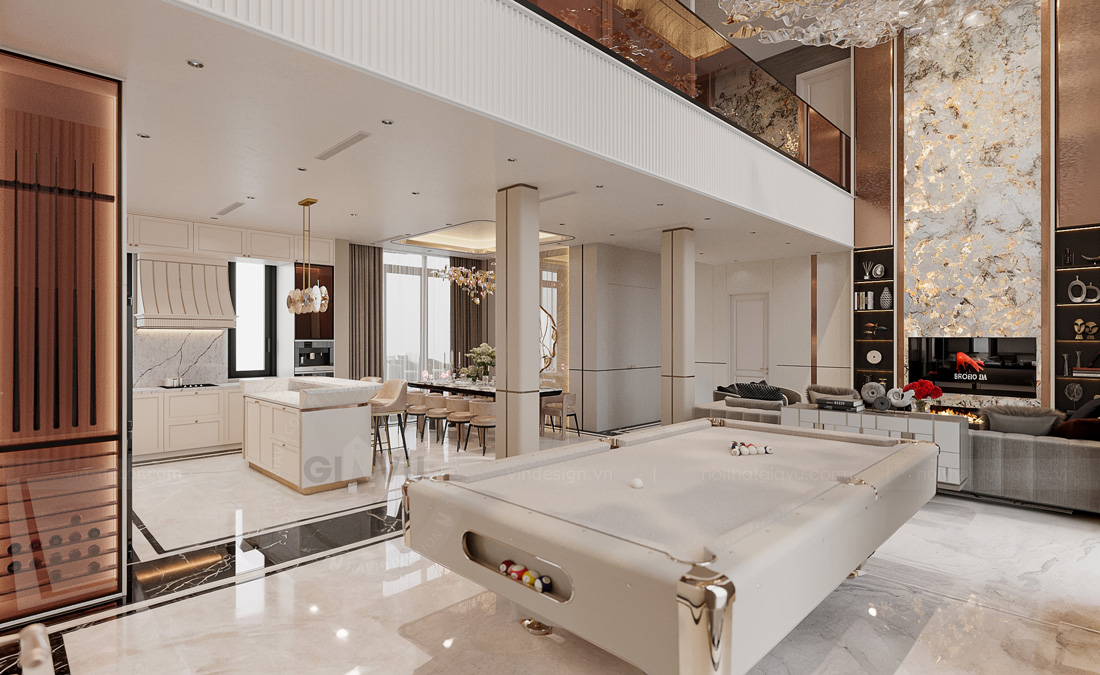 thiết kế nội thất biệt thự Legacy Hill nhà anh Hoàng 15