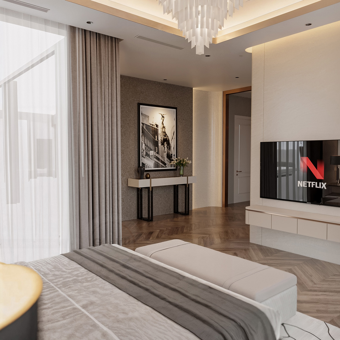 thiết kế nội thất biệt thự Legacy Hill nhà anh Hoàng 23