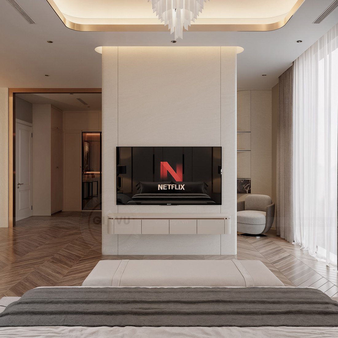 thiết kế nội thất biệt thự Legacy Hill nhà anh Hoàng 24