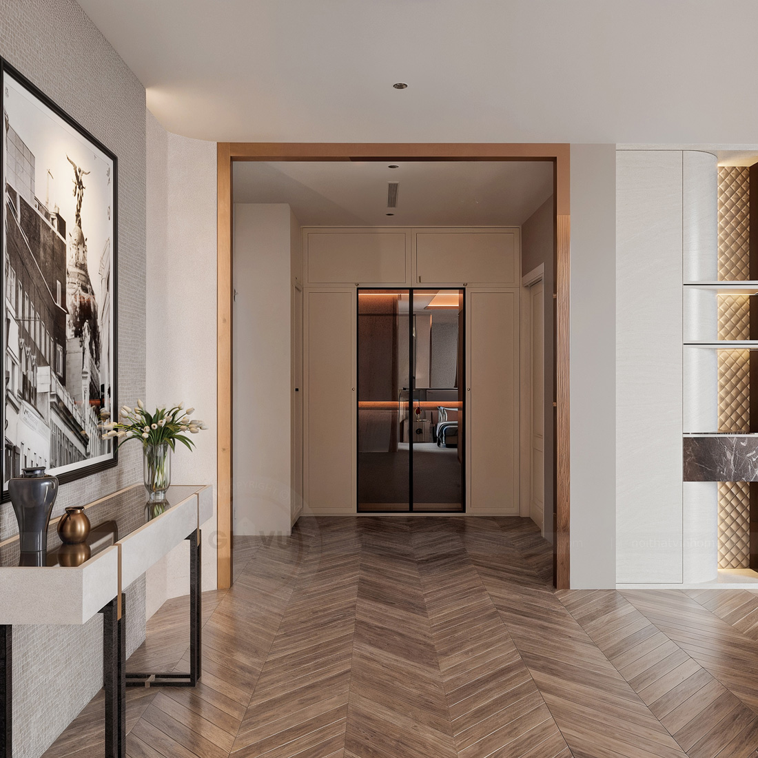 thiết kế nội thất biệt thự Legacy Hill nhà anh Hoàng 26