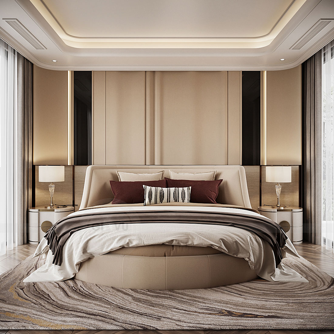 thiết kế nội thất biệt thự Legacy Hill nhà anh Hoàng 31