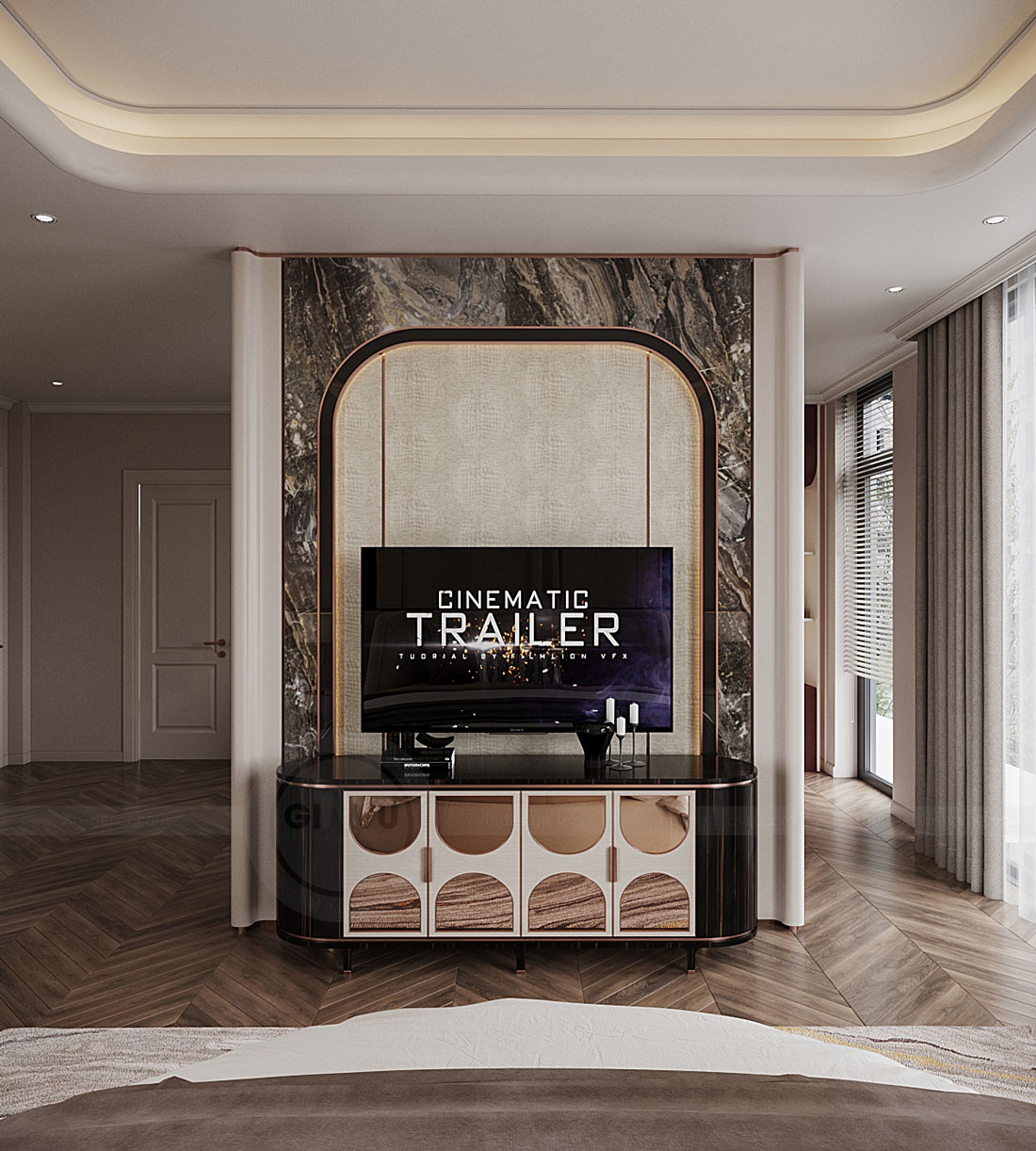 thiết kế nội thất biệt thự Legacy Hill nhà anh Hoàng 33