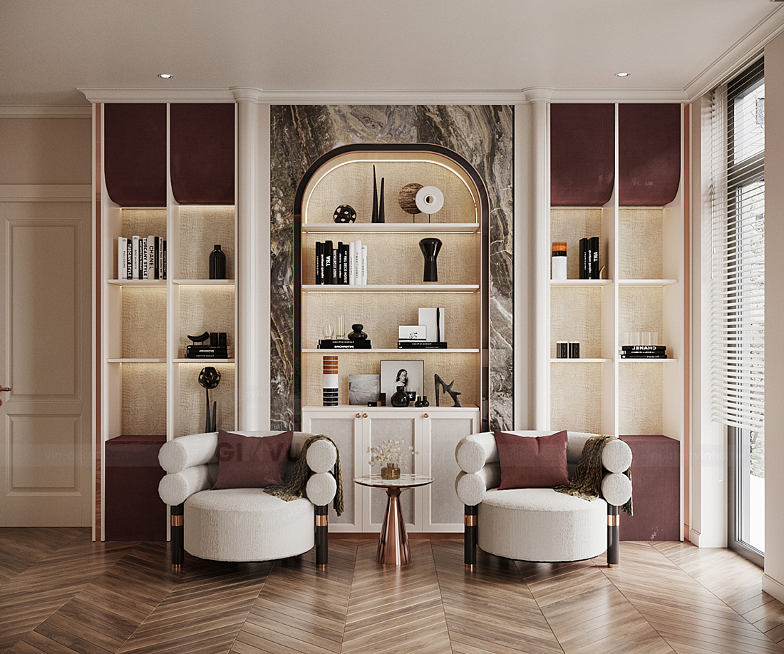 thiết kế nội thất biệt thự Legacy Hill nhà anh Hoàng 36