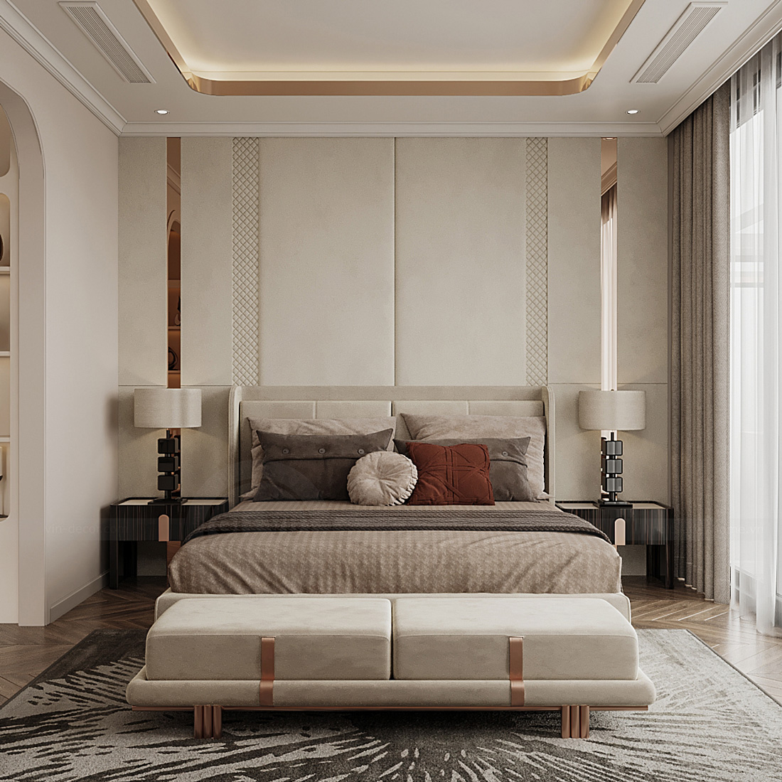 thiết kế nội thất biệt thự Legacy Hill nhà anh Hoàng 41