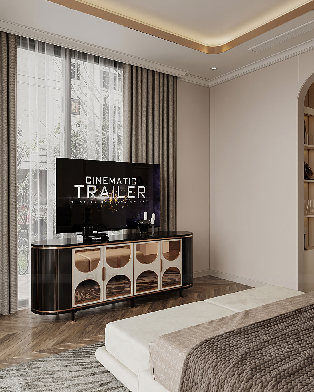 thiết kế nội thất biệt thự Legacy Hill nhà anh Hoàng 43