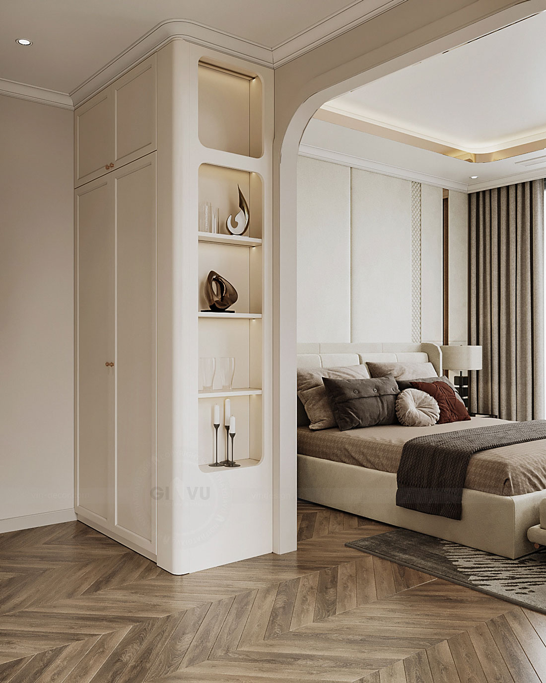 thiết kế nội thất biệt thự Legacy Hill nhà anh Hoàng 44