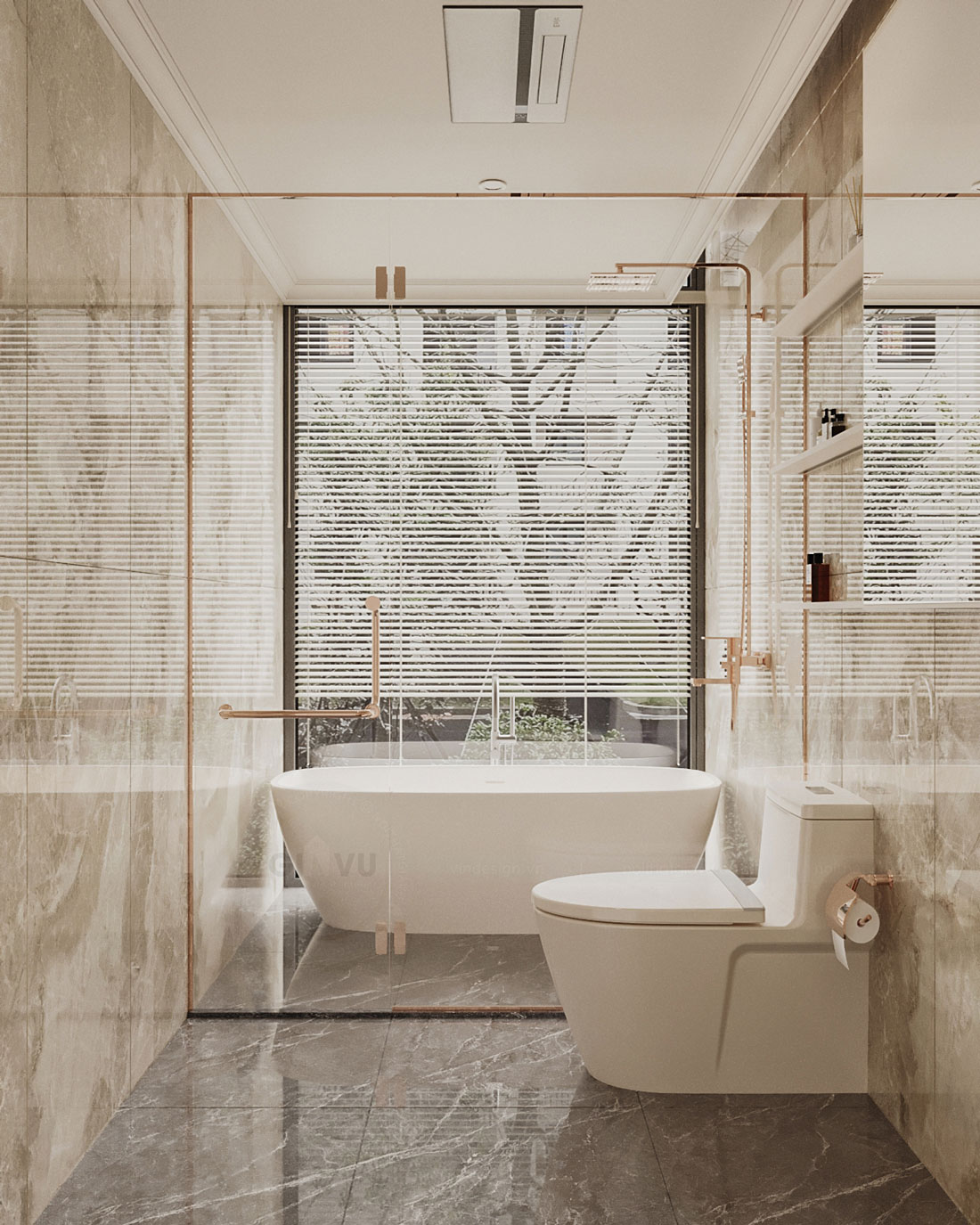 thiết kế nội thất biệt thự Legacy Hill nhà anh Hoàng 47